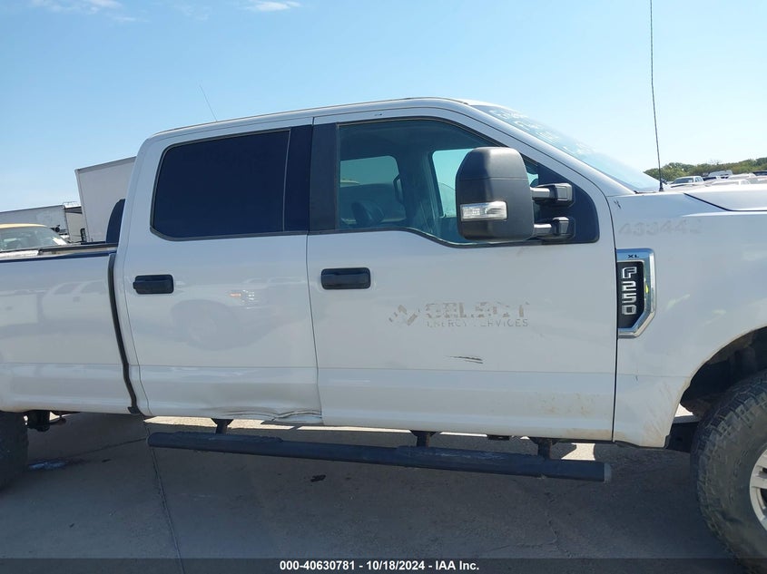 2019 Ford F-250 Xl VIN: 1FT7W2B69KEG06638 Lot: 40630781