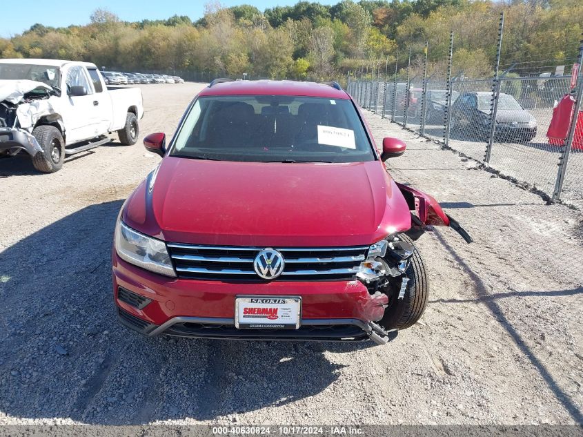 2021 Volkswagen Tiguan 2.0T Se/2.0T Se R-Line Black/2.0T Sel VIN: 3VV3B7AX2MM138624 Lot: 40630824