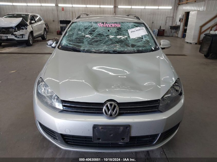 2011 Volkswagen Jetta Sportwagen 2.0L Tdi VIN: 3VWML7AJ3BM667392 Lot: 40630851