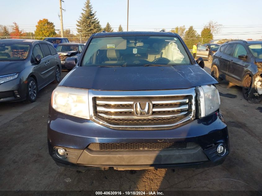 2013 Honda Pilot Touring VIN: 5FNYF4H92DB076001 Lot: 40630916