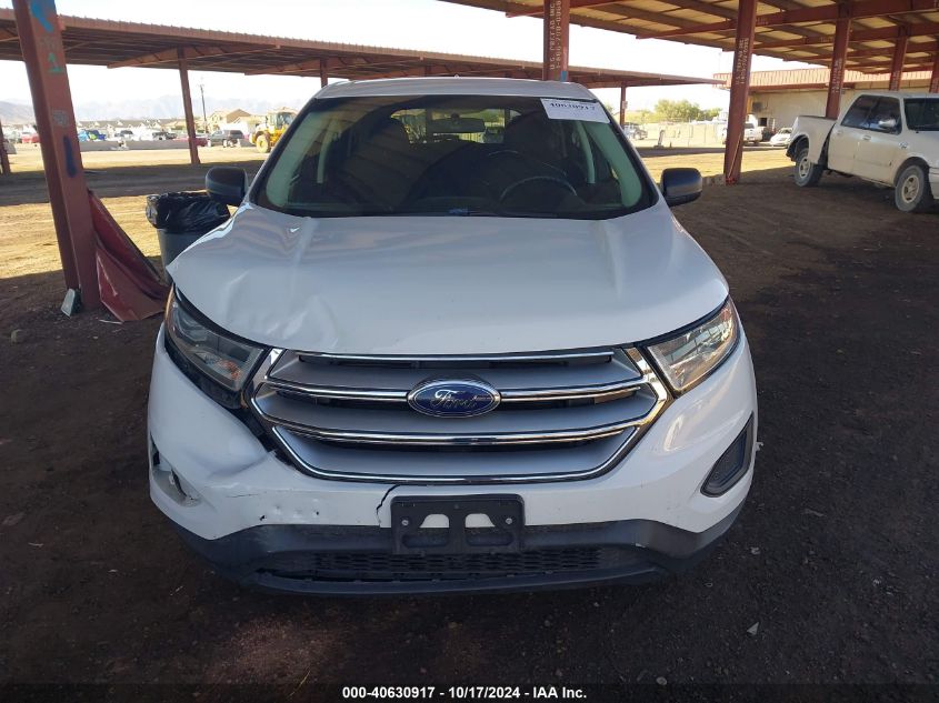 2018 Ford Edge Se VIN: 2FMPK3G92JBC01084 Lot: 40630917