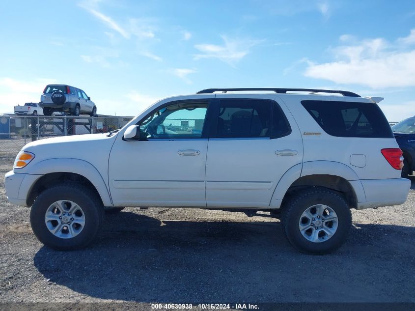 2001 Toyota Sequoia Limited V8 VIN: 5TDBT48A81S054875 Lot: 40630938