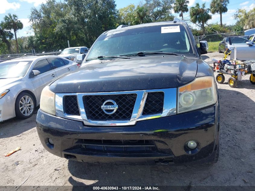 2011 Nissan Armada Platinum VIN: 5N1BA0NF1BN602152 Lot: 40630943