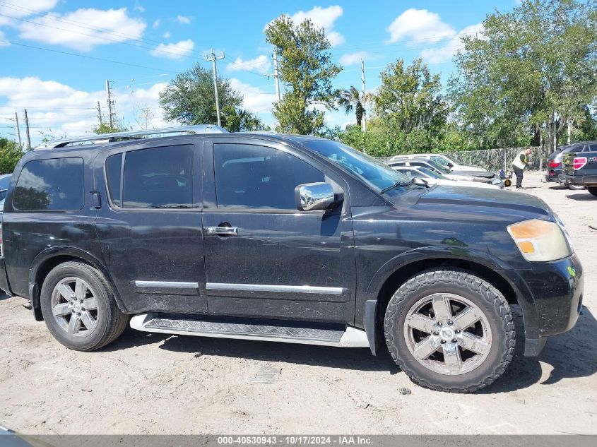 2011 Nissan Armada Platinum VIN: 5N1BA0NF1BN602152 Lot: 40630943