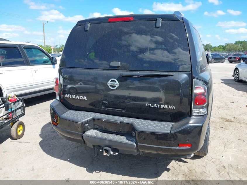 2011 Nissan Armada Platinum VIN: 5N1BA0NF1BN602152 Lot: 40630943