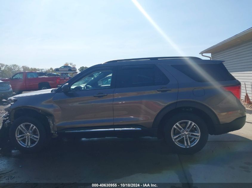 2021 Ford Explorer Xlt VIN: 1FMSK8DH6MGA60181 Lot: 40630955