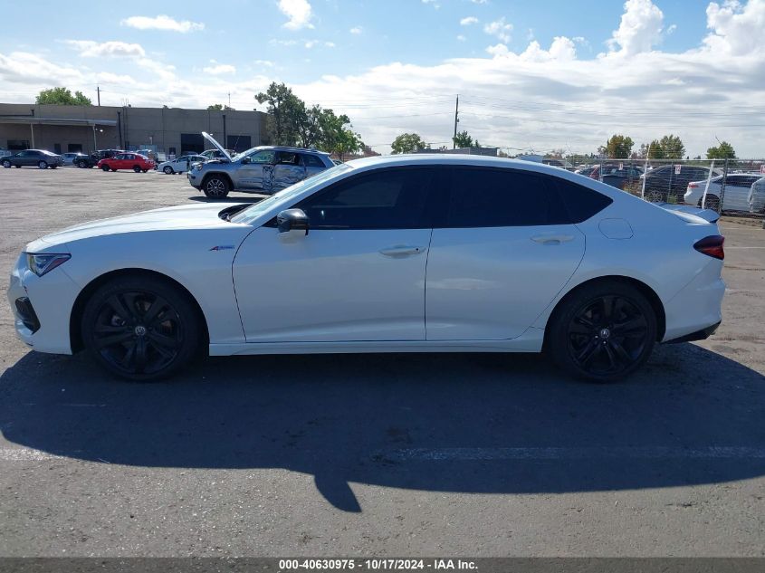 2022 Acura Tlx A-Spec Package VIN: 19UUB6F51NA002019 Lot: 40630975