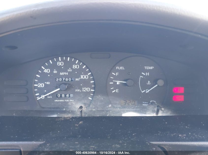 1994 Nissan Sentra E/Xe/Gxe/Le VIN: JN1EB31P4RU337373 Lot: 40630984