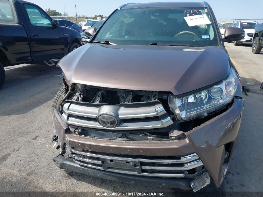 2017 Toyota Highlander Limited VIN: 5TDYZRFH2HS221036 Lot: 40630991