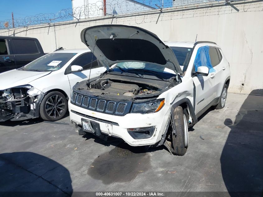 2019 Jeep Compass Latitude Fwd VIN: 3C4NJCBB8KT788826 Lot: 40631007