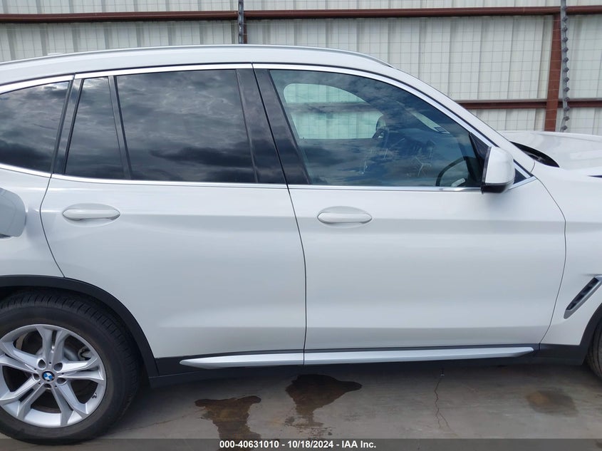 2019 BMW X3 SDRIVE30I VIN: 5UXTR7C59KLF28299