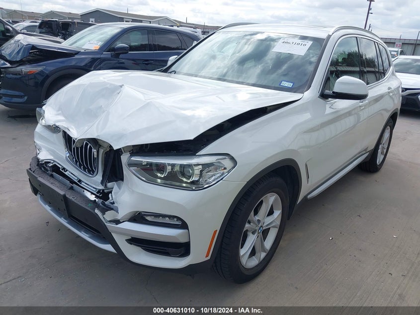 2019 BMW X3 SDRIVE30I VIN: 5UXTR7C59KLF28299