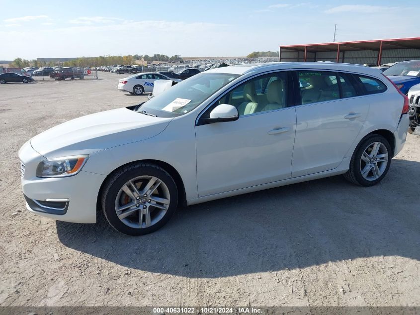 2015 Volvo V60 T5 Premier VIN: YV1612SB0F1201587 Lot: 40631022