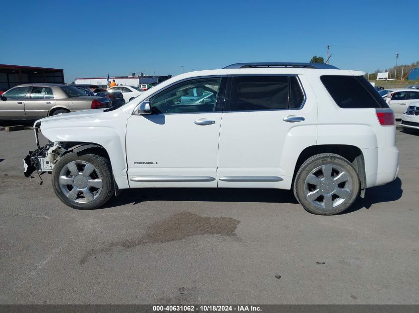 2013 GMC Terrain Denali VIN: 2GKFLYE39D6384204 Lot: 40631062