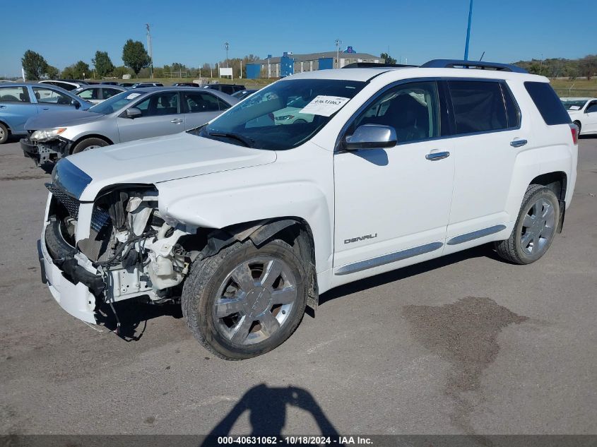 VIN 2GKFLYE39D6384204 2013 GMC Terrain, Denali no.2