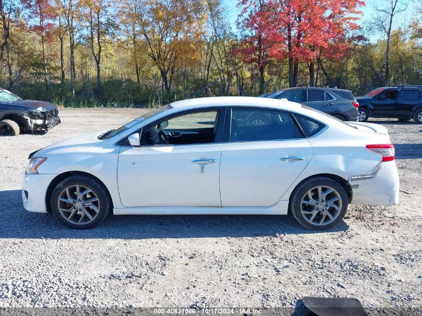 2014 Nissan Sentra Sr VIN: 3N1AB7AP7EL648421 Lot: 40631086