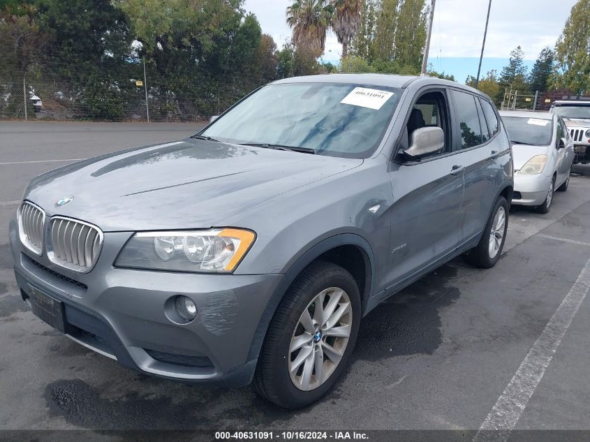 2013 BMW X3 xDrive28I VIN: 5UXWX9C56D0D02207 Lot: 40631091