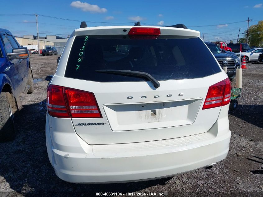 2016 Dodge Journey Se VIN: 3C4PDCAB8GT171614 Lot: 40631104