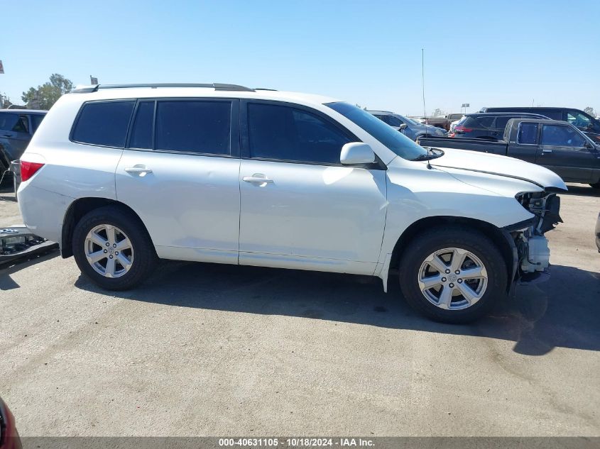 2010 Toyota Highlander Base V6 VIN: 5TDZK3EH9AS014639 Lot: 40631105