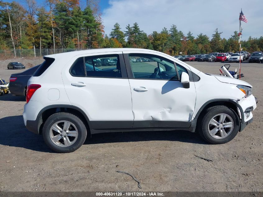 2017 Chevrolet Trax Ls VIN: 3GNCJNSB7HL250122 Lot: 40631120