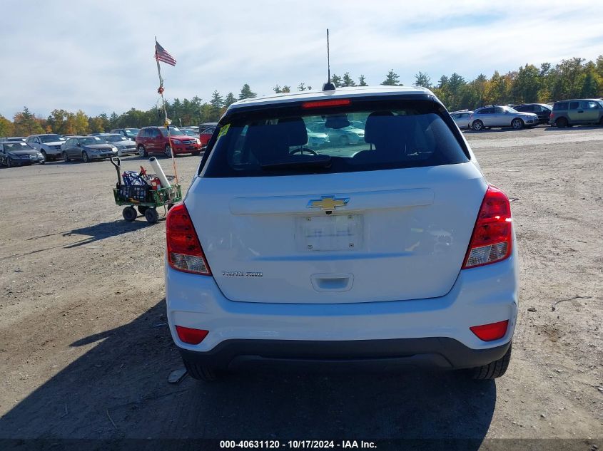 2017 Chevrolet Trax Ls VIN: 3GNCJNSB7HL250122 Lot: 40631120