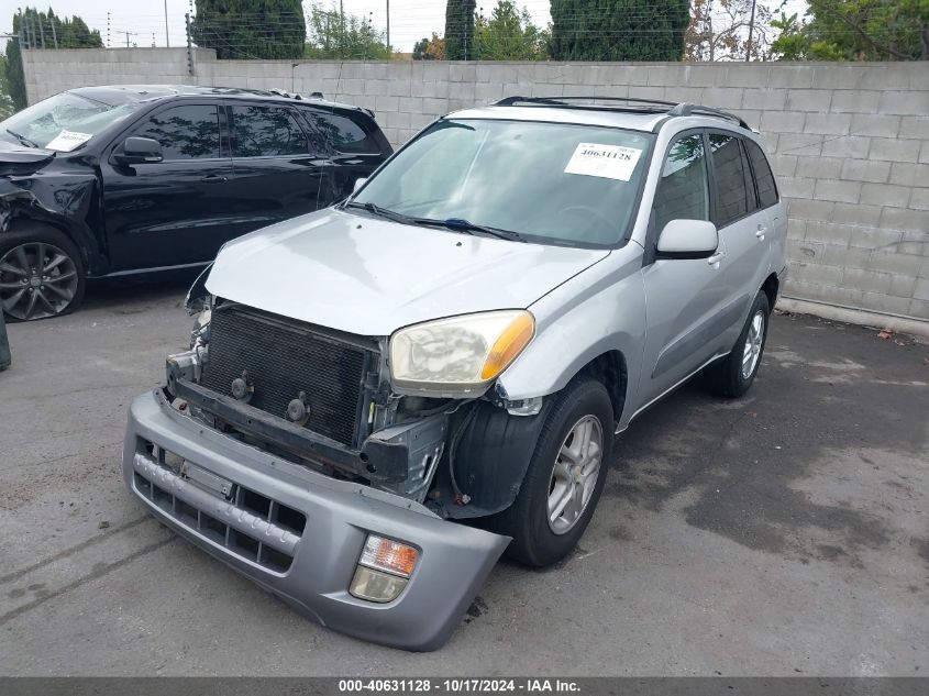 2001 Toyota Rav4 VIN: JTEGH20V810009394 Lot: 40631128