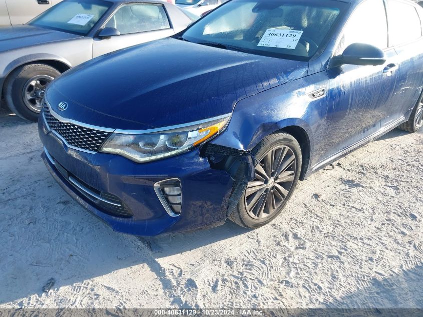 2018 KIA OPTIMA SX TURBO - 5XXGV4L25JG229410