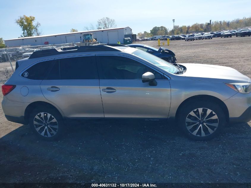 2016 Subaru Outback 2.5I Limited VIN: 4S4BSBNC9G3254070 Lot: 40631132