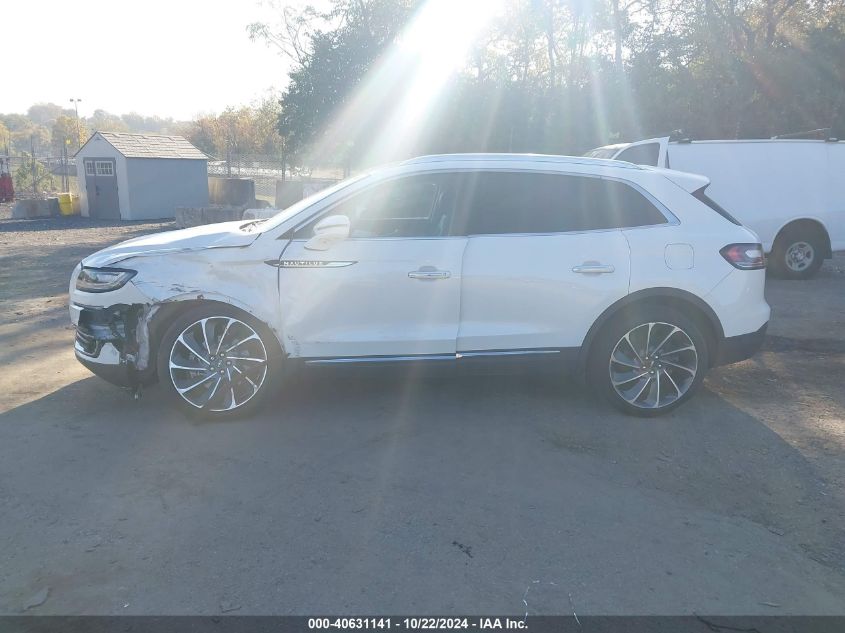 2020 Lincoln Nautilus Reserve VIN: 2LMPJ8KP2LBL20296 Lot: 40631141