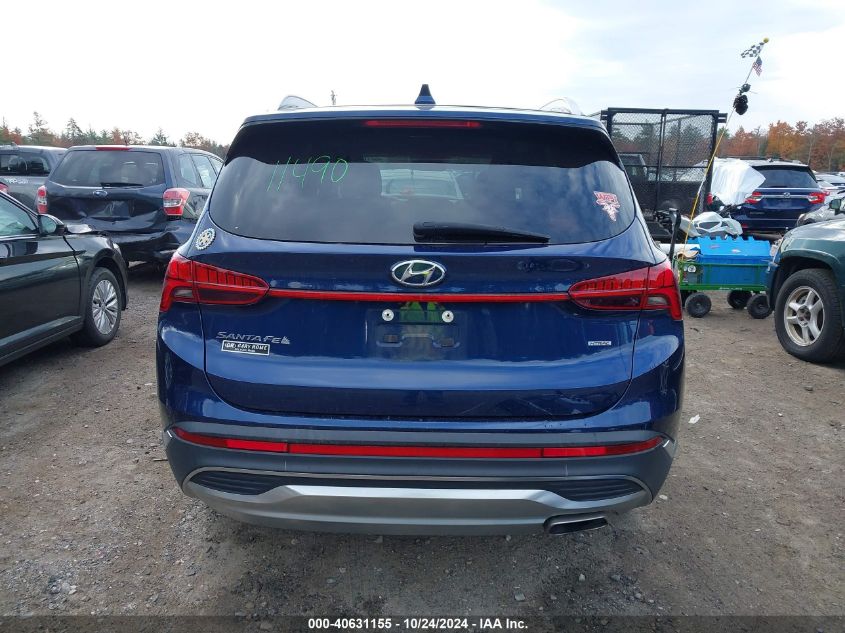 2021 Hyundai Santa Fe Sel VIN: 5NMS6DAJ4MH319428 Lot: 40631155