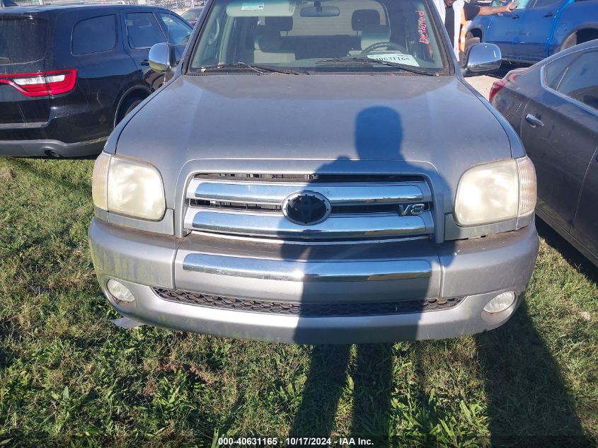 2006 Toyota Tundra Sr5 V8 VIN: 5TBDT44126S536434 Lot: 40631165