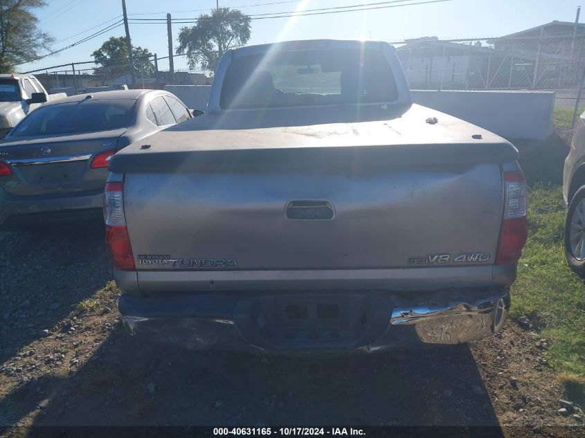 2006 Toyota Tundra Sr5 V8 VIN: 5TBDT44126S536434 Lot: 40631165