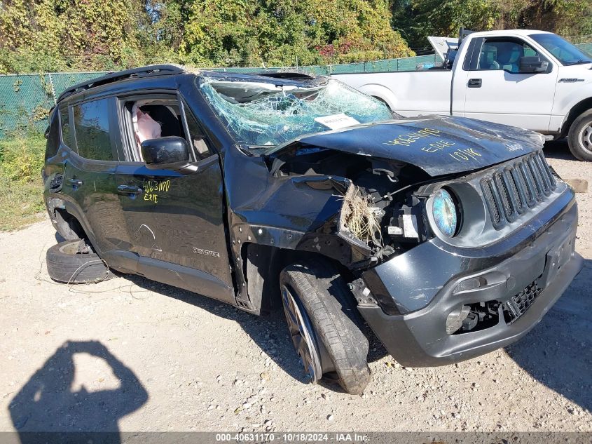 2016 Jeep Renegade Latitude VIN: ZACCJBBT2GPD57987 Lot: 40631170