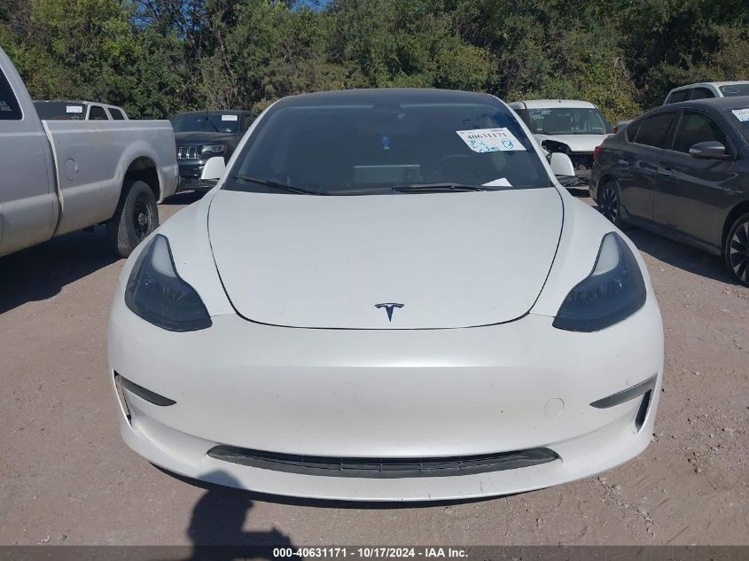 2023 Tesla Model 3 Rear-Wheel Drive VIN: 5YJ3E1EA1PF411506 Lot: 40631171