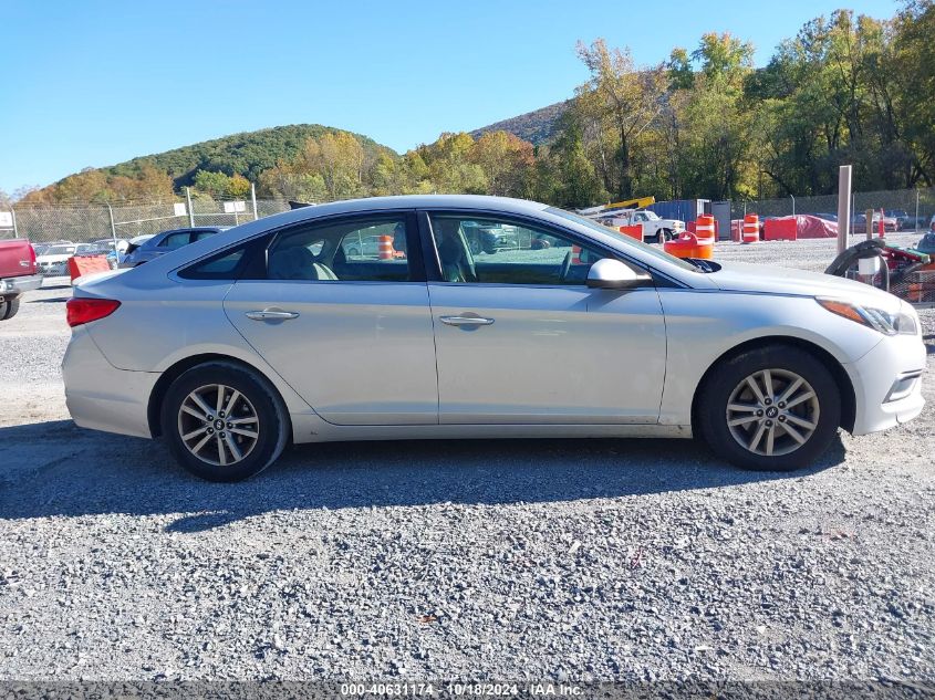 2016 Hyundai Sonata Se VIN: 5NPE24AF6GH327249 Lot: 40631174