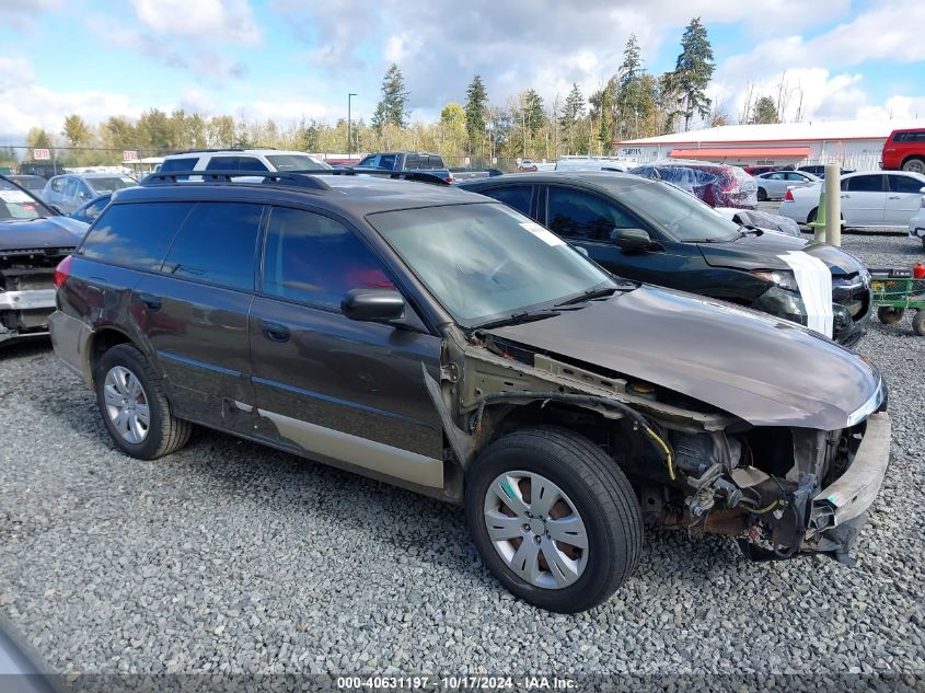 2008 Subaru Outback VIN: 4S4BP60C087314571 Lot: 40631197