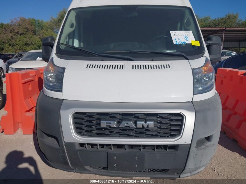 2021 Ram Promaster 2500 High Roof 159 Wb VIN: 3C6LRVDG7ME540621 Lot: 40631216