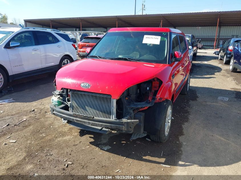 2012 Kia Soul + VIN: KNDJT2A62C7456846 Lot: 40631244