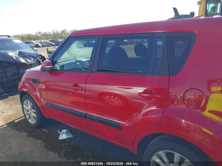 2012 Kia Soul + VIN: KNDJT2A62C7456846 Lot: 40631244