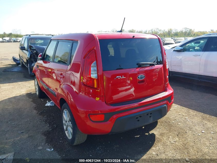 2012 Kia Soul + VIN: KNDJT2A62C7456846 Lot: 40631244