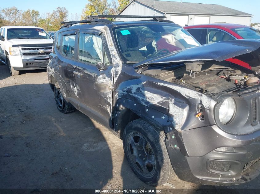 2016 Jeep Renegade Sport VIN: ZACCJBAT3GPD83340 Lot: 40631254