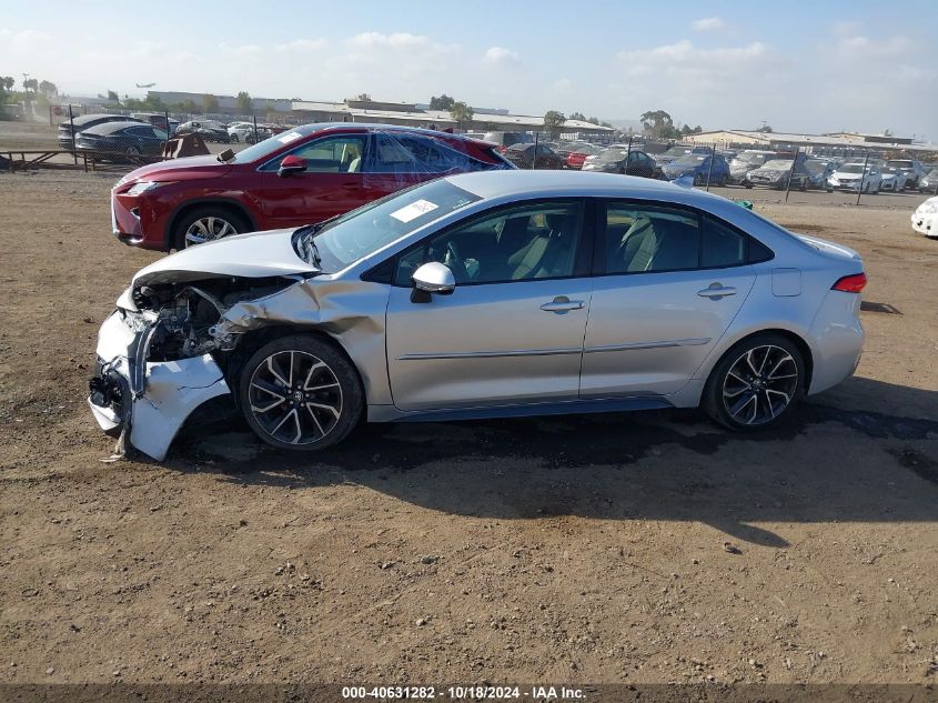 2020 Toyota Corolla Se VIN: JTDS4RCE8LJ031360 Lot: 40631282