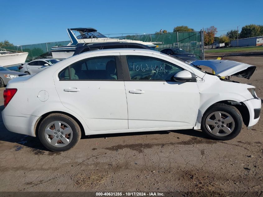 2015 Chevrolet Sonic Ls Auto VIN: 1G1JA5SH7F4150487 Lot: 40631285