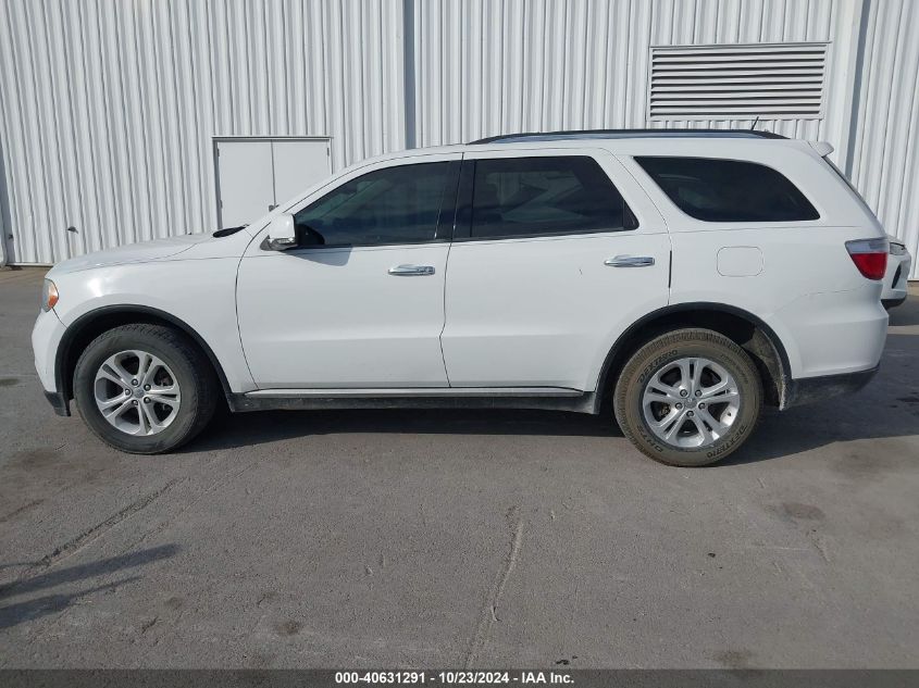 2013 Dodge Durango Crew VIN: 1C4RDJDG9DC674211 Lot: 40631291