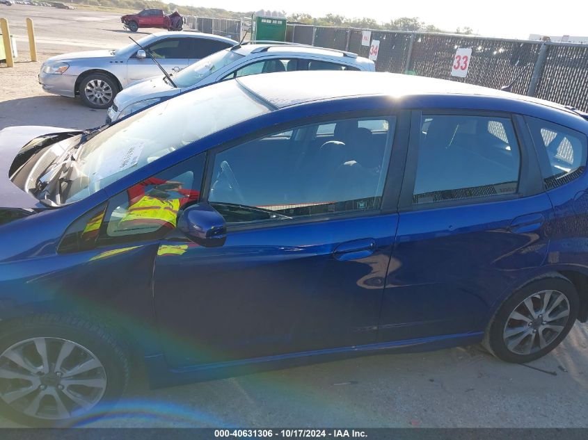 2013 Honda Fit Sport VIN: JHMGE8H55DC014512 Lot: 40631306