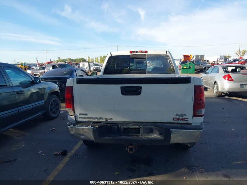 2011 GMC Sierra 1500 Sle VIN: 3GTP2VE33BG282299 Lot: 40631312