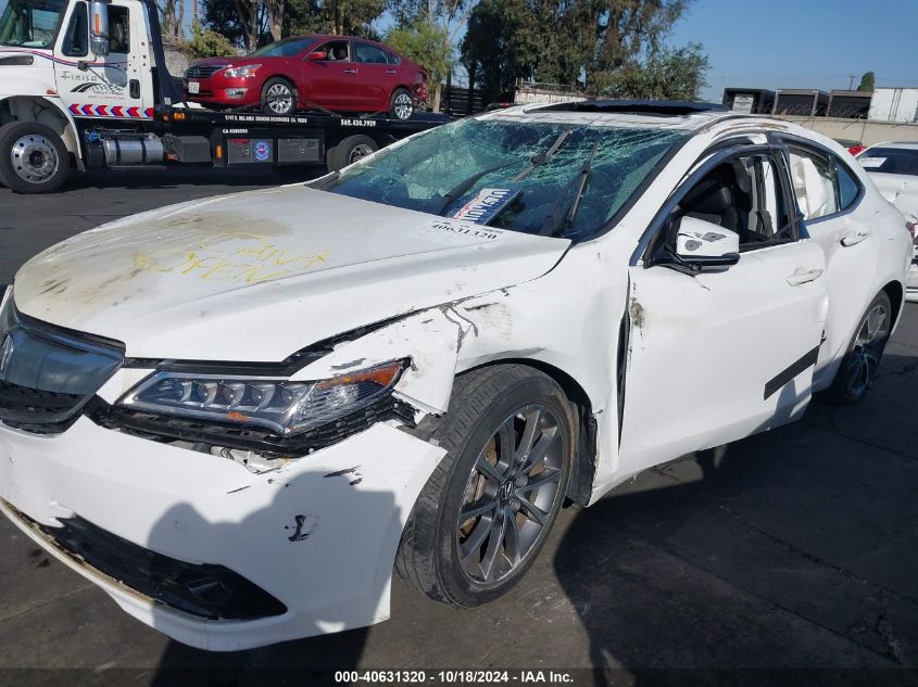 2016 Acura Tlx Advance VIN: 19UUB2F76GA011053 Lot: 40631320