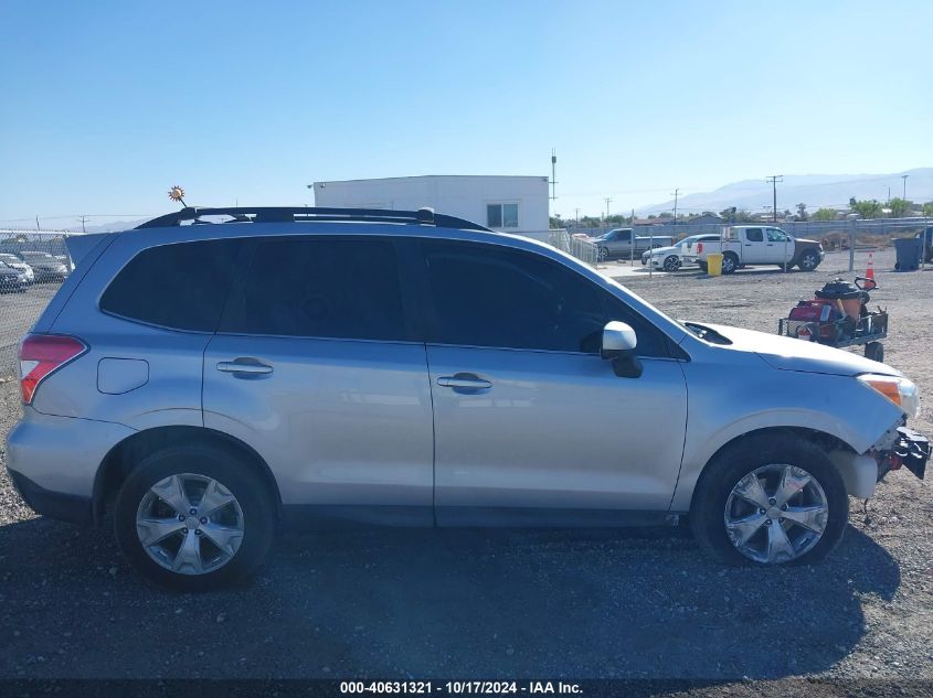 2015 Subaru Forester 2.5I Limited VIN: JF2SJARC8FH830634 Lot: 40631321