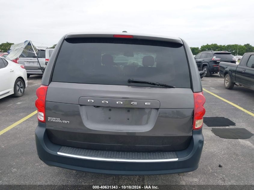 2019 Dodge Grand Caravan Se VIN: 2C4RDGBG4KR684347 Lot: 40631343