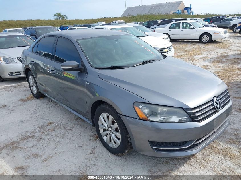 VIN 1VWAT7A39FC080318 2015 VOLKSWAGEN PASSAT no.1